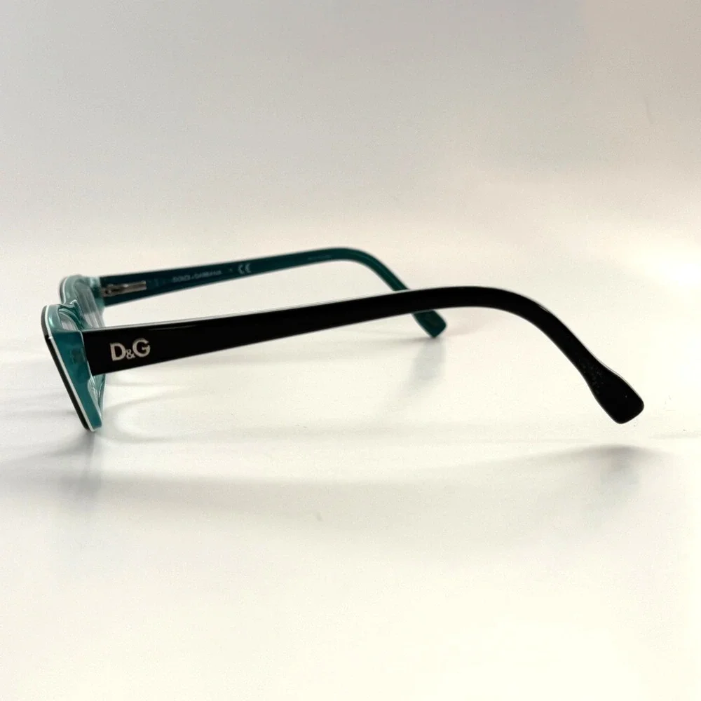 Dolce &‎ Gabbana DD 1212 1870 Eyeglasses Frame Only Womens 52-16-135 Black/Green